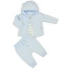 M15957: Baby Boys Quilted 3 Piece Outfit (0-9 Months)